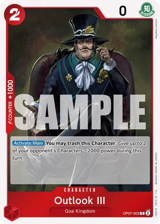Outlook III (OP07-003) - 500 Years in the Future Foil [Rare]