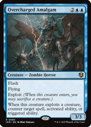 Overcharged Amalgam (INR-080) - Innistrad Remastered [Rare]