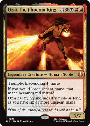Ozai, the Phoenix King (TLA-235) - Avatar: The Last Airbender [Mythic]