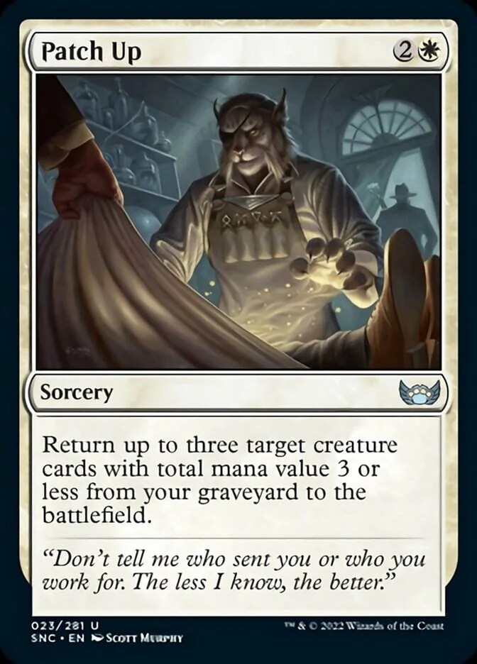 Patch Up (SNC-023) - Streets of New Capenna [Uncommon]