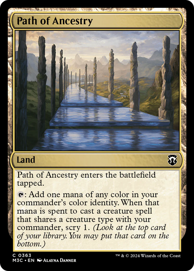 Path of Ancestry (M3C-363) - Modern Horizons 3 Commander [Common]