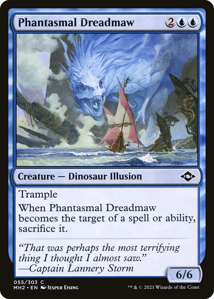 Phantasmal Dreadmaw (MH2-055) - Modern Horizons 2 [Common]
