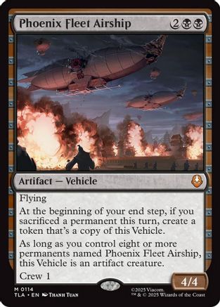 Phoenix Fleet Airship (TLA-114) - Avatar: The Last Airbender [Mythic]