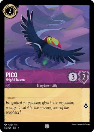 Pico - Helpful Toucan (55/204) - Ursulas Return Cold Foil [Common]