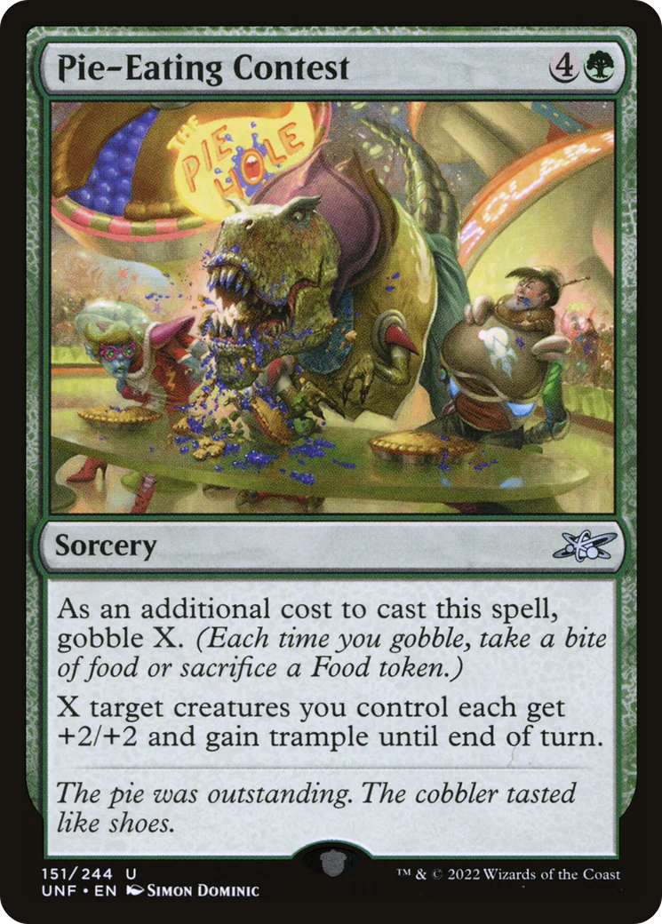 Pie-Eating Contest (UNF-151) - Unfinity [Uncommon]