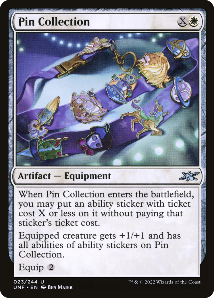 Pin Collection (UNF-023) - Unfinity [Uncommon]