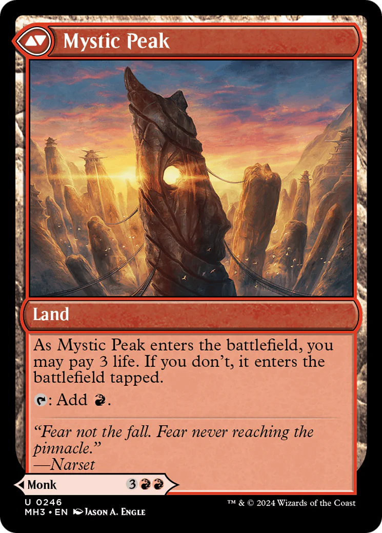 Pinnacle Monk // Mystic Peak (MH3-246) - Modern Horizons 3 Foil [Uncommon] - Image 2