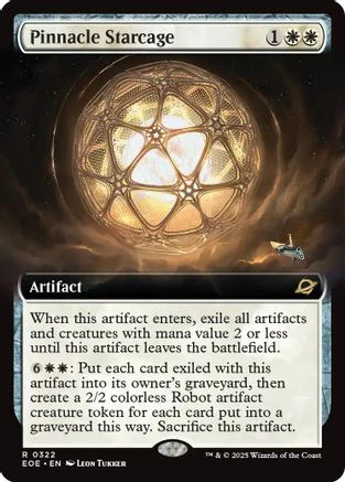 Pinnacle Starcage (Extended Art) (EOE-322) - Edge of Eternities [Rare]