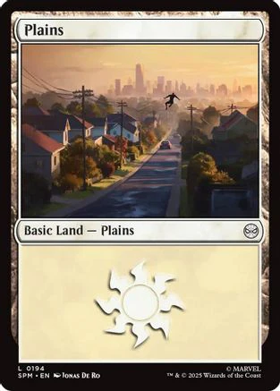 Plains (0194) (SPM-194) - Marvel's Spider-Man Foil [Land]