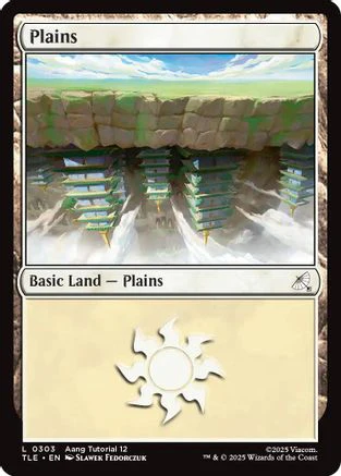 Plains (0303) (TLE-303) - Avatar: The Last Airbender: Eternal-Legal [Land]