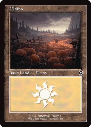 Plains (289) (Retro Frame) (INR-289) - Innistrad Remastered [Land]