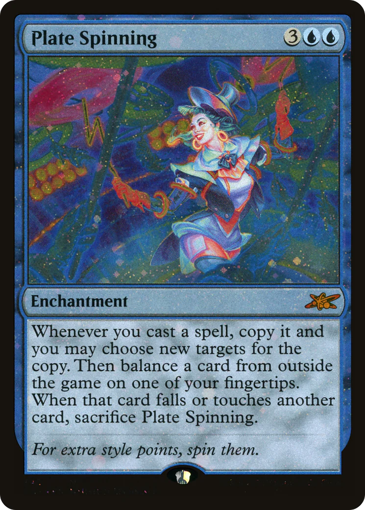 Plate Spinning (UNF-342) - Unfinity Galaxy Foil [Mythic]