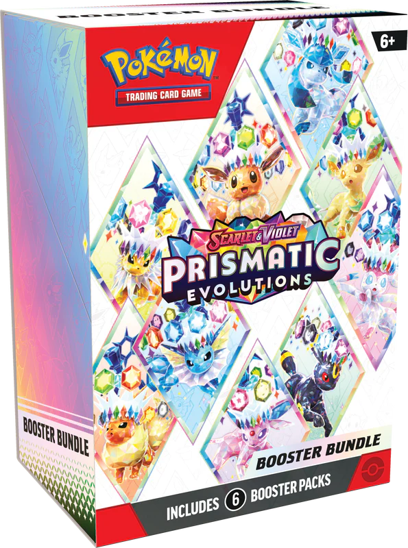Pokemon - Scarlet and Violet - Prismatic Evolutions - Booster Bundle