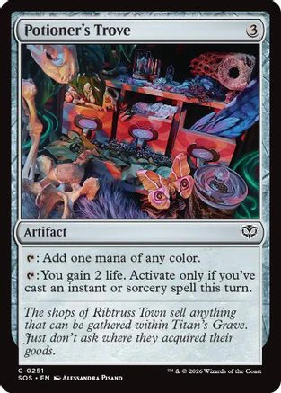 Potioner's Trove (SOS-251) - Secrets of Strixhaven [Common]