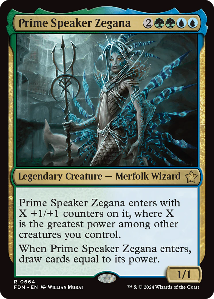 Prime Speaker Zegana (FDN-664) - Foundations [Rare]