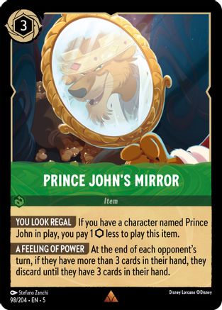 Prince John's Mirror (98/204) - Shimmering Skies Cold Foil [Rare]
