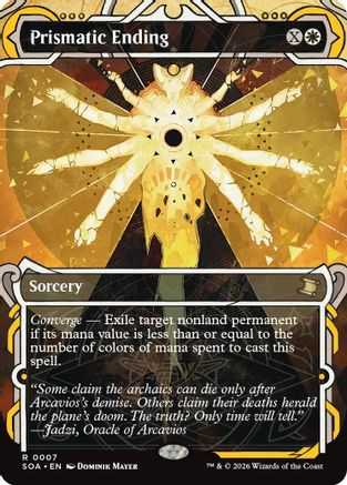 Prismatic Ending (SOA-007) - Secrets of Strixhaven: Mystical Archive [Rare]