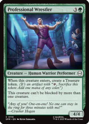 Professional Wrestler (SPM-110) - Marvel's Spider-Man [Common]