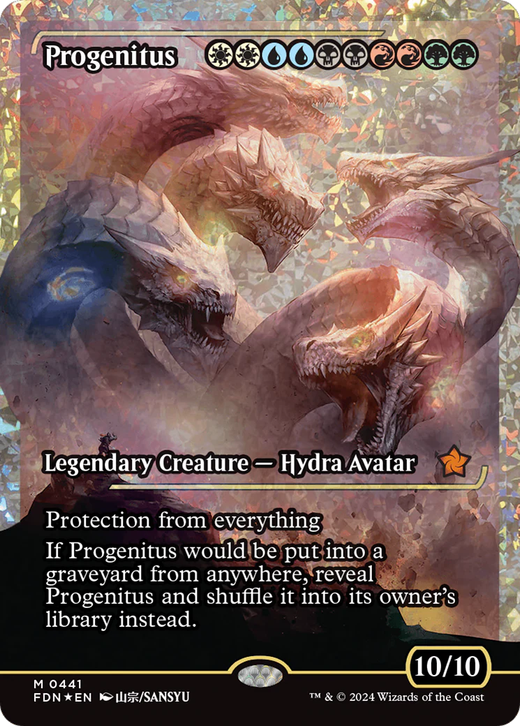 Progenitus (FDN-441) - Foundations: (Showcase) Foil [Mythic]