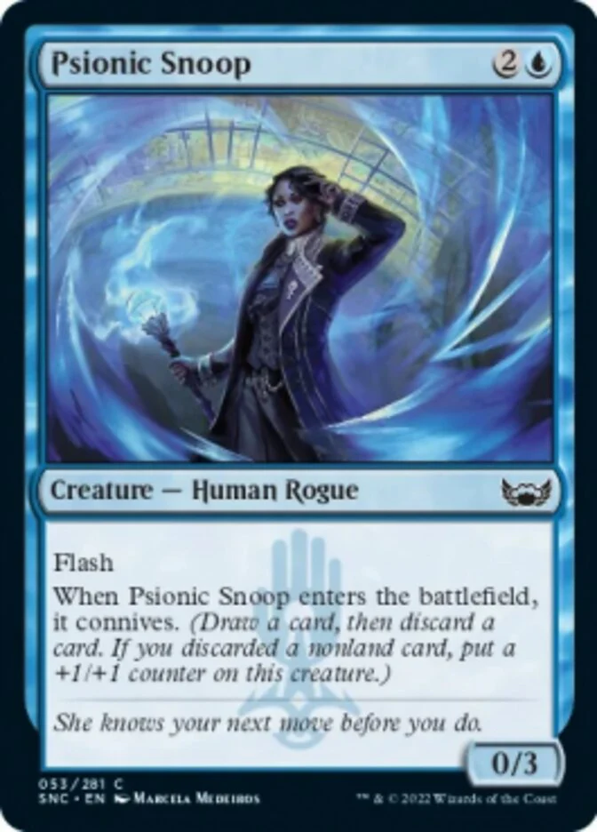 Psionic Snoop (SNC-053) - Streets of New Capenna [Common]