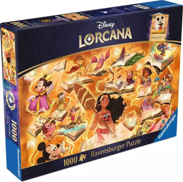 Puzzle - Ravensburger - Glimmers of the Realm: Amber (1000 Pieces)