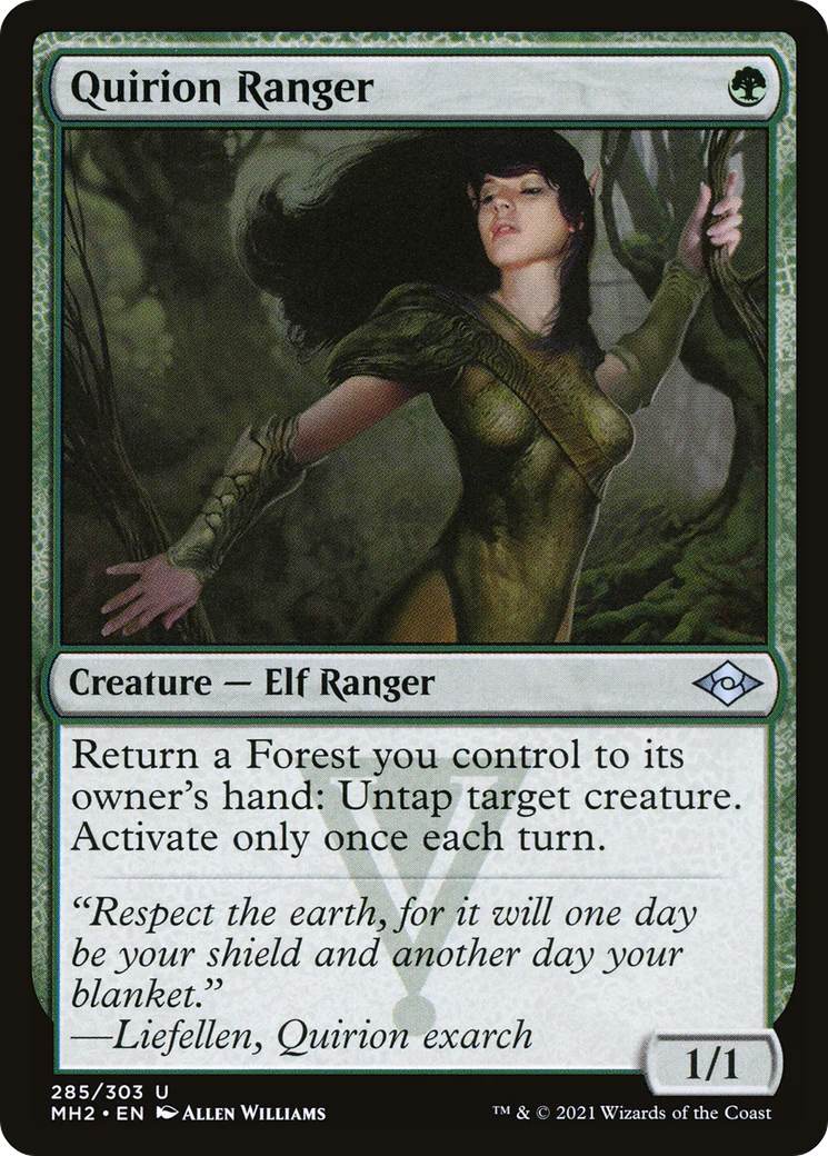 Quirion Ranger (MH2-285) - Modern Horizons 2 Foil [Uncommon]