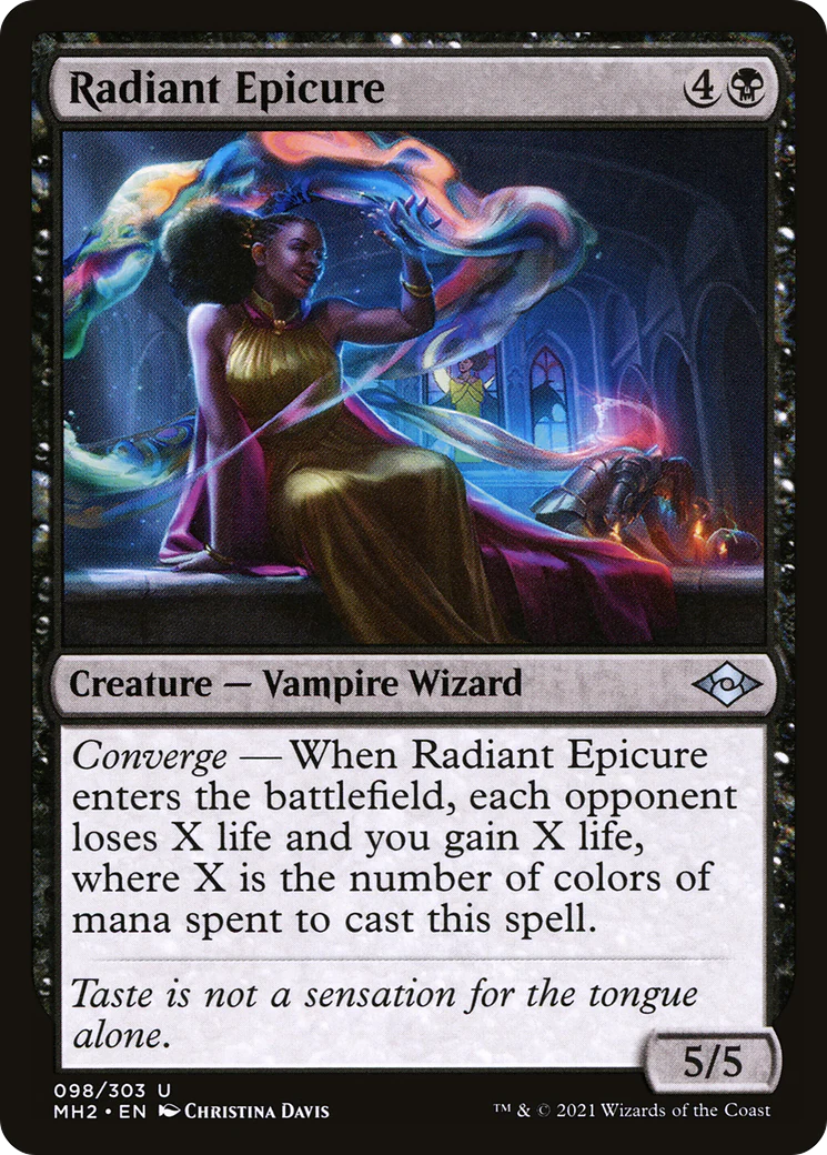 Radiant Epicure (MH2-098) - Modern Horizons 2 Foil [Uncommon]