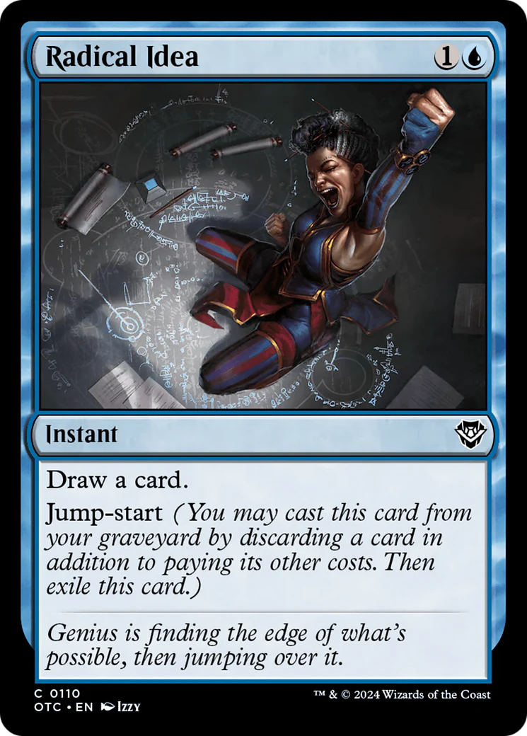 Radical Idea (OTC-110) - Outlaws of Thunder Junction Commander [Common]