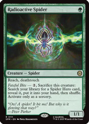 Radioactive Spider (SPM-111) - Marvel's Spider-Man [Rare]