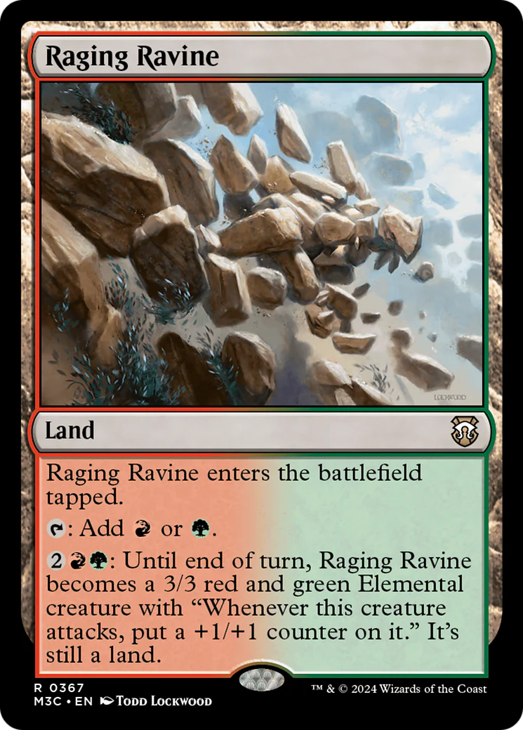 Raging Ravine (M3C-367) - Modern Horizons 3 Commander [Rare]