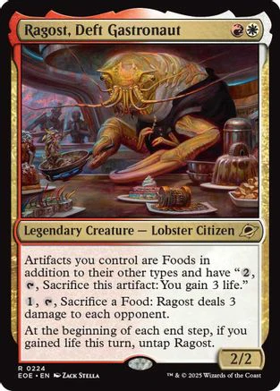 Ragost, Deft Gastronaut (EOE-224) - Edge of Eternities [Rare]
