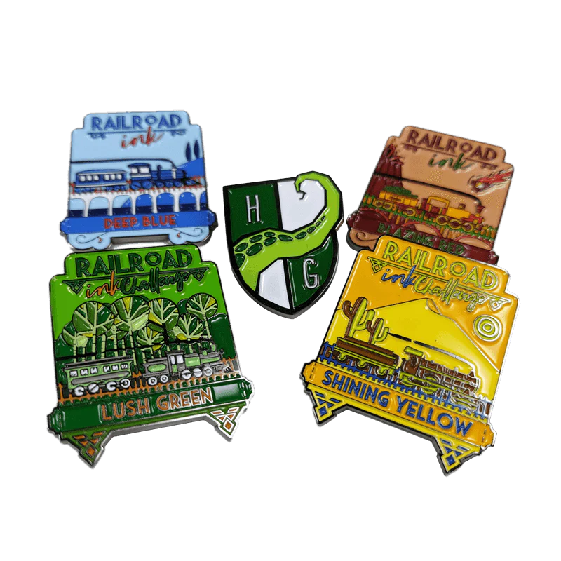 Railroad Ink – Enamel Pins Pack