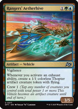 Ranger's Aetherhive (DFT-217) - Aetherdrift [Uncommon]