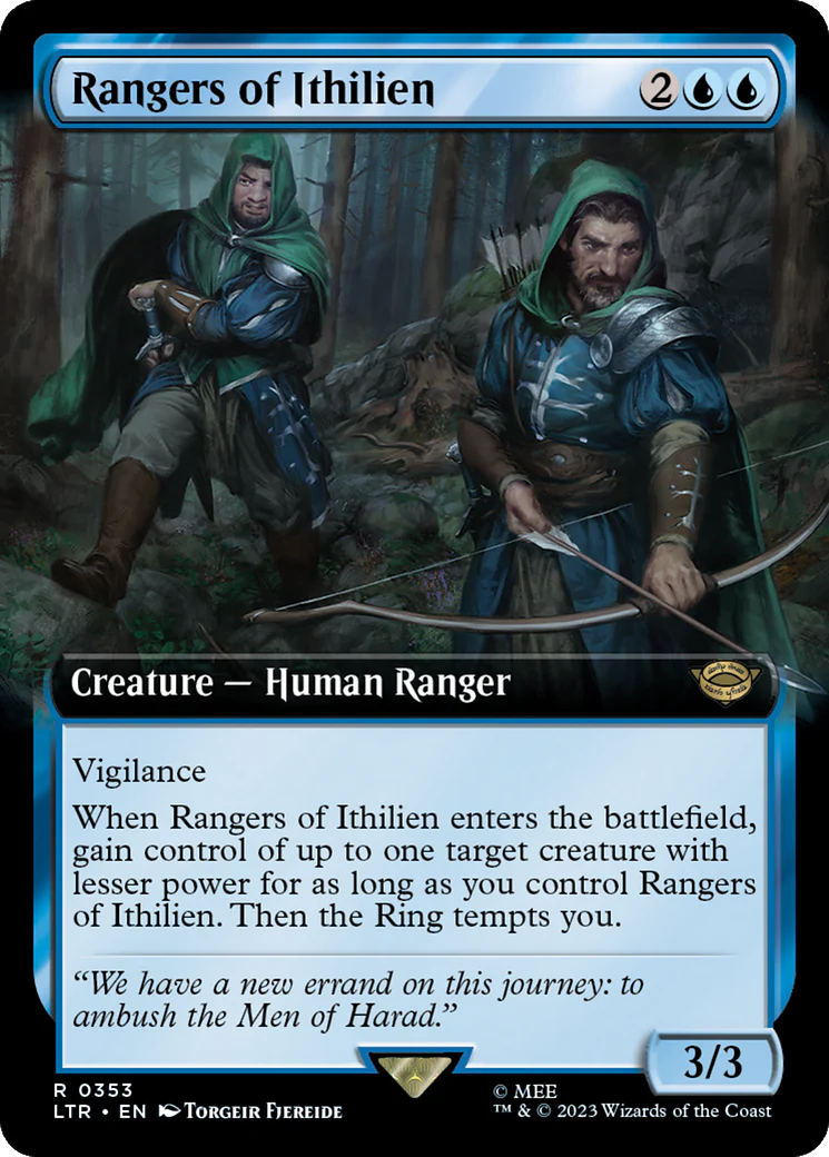Rangers of Ithilien (LTR-353) - The Lord of the Rings: Tales of Middle-earth: (Extended Art) [Rare]