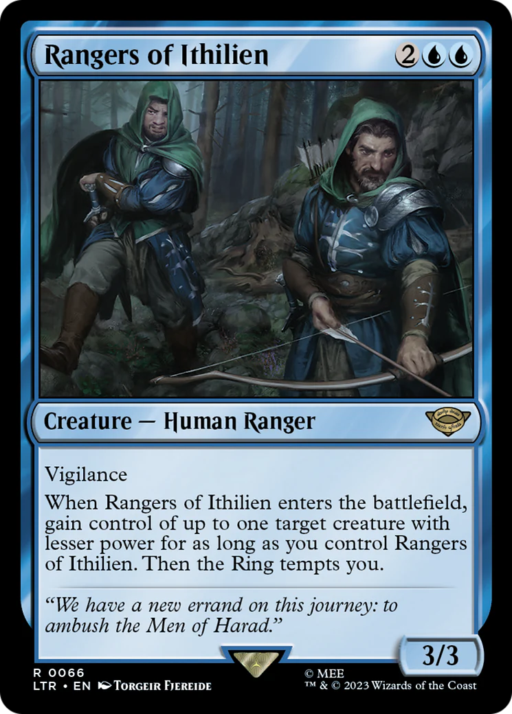 Rangers of Ithilien (LTR-066) - The Lord of the Rings: Tales of Middle-earth Foil [Rare]