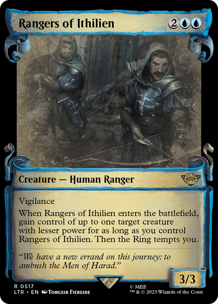 Rangers of Ithilien (LTR-517) - The Lord of the Rings: Tales of Middle-earth: (Showcase) Scroll [Rare]