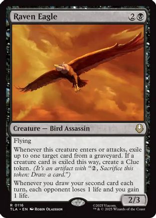 Raven Eagle (TLA-116) - Avatar: The Last Airbender Foil [Rare]