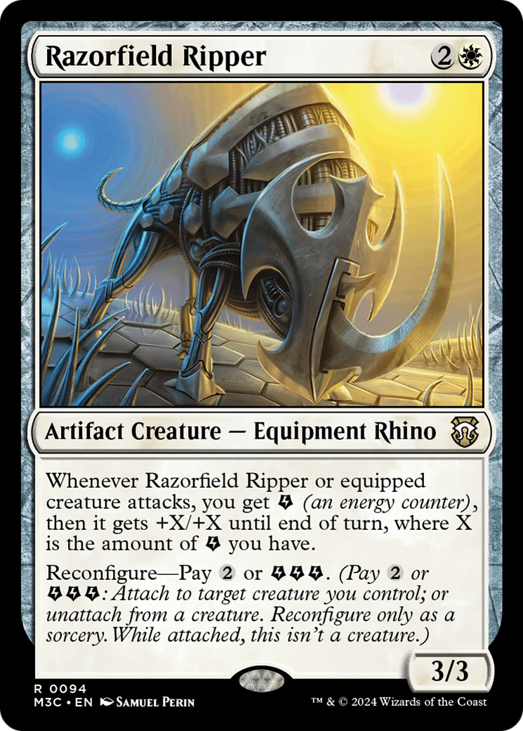 Razorfield Ripper (M3C-094) - Modern Horizons 3 Commander Foil [Rare]