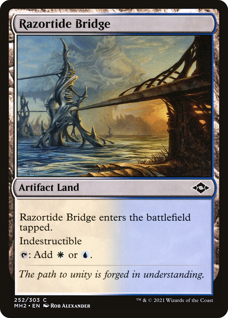 Razortide Bridge (MH2-252) - Modern Horizons 2 [Common]