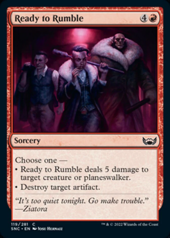 Ready to Rumble (SNC-119) - Streets of New Capenna [Common]
