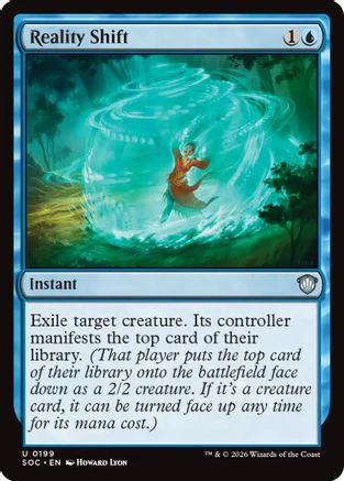 Reality Shift (SOC-199) - Commander: Secrets of Strixhaven [Uncommon]