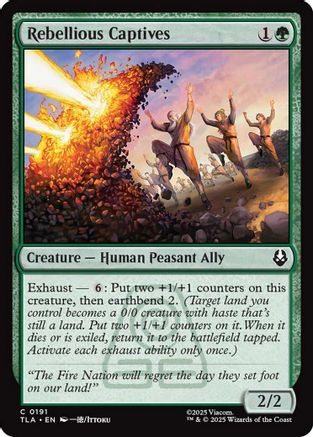 Rebellious Captives (TLA-191) - Avatar: The Last Airbender [Common]