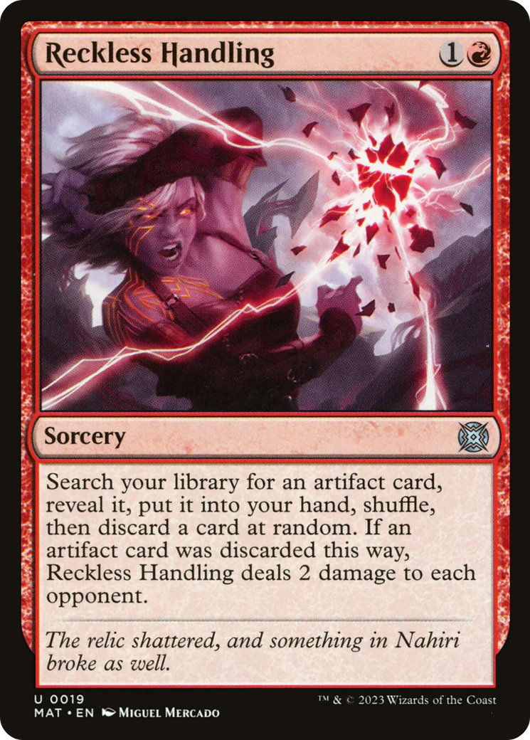 Reckless Handling (MAT-019) - March of the Machine: The Aftermath [Uncommon]