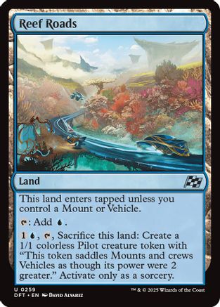 Reef Roads (DFT-259) - Aetherdrift Foil [Uncommon]