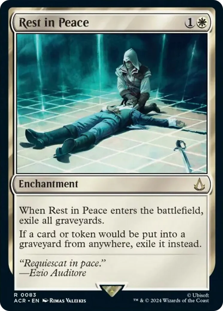 Rest in Peace (ACR-083) - Assassin's Creed [Rare]
