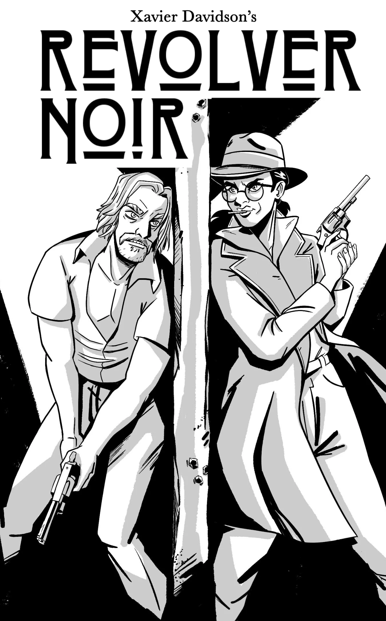 Button Shy - Revolver Noir