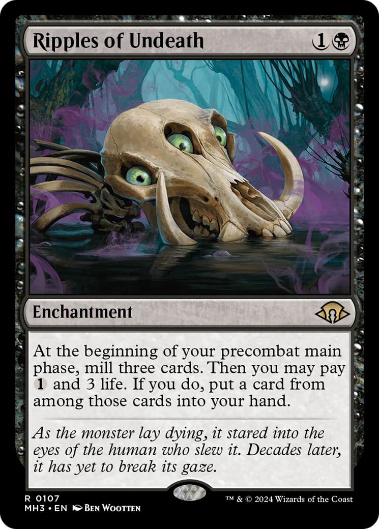 Ripples of Undeath (MH3-107) - Modern Horizons 3 [Rare]