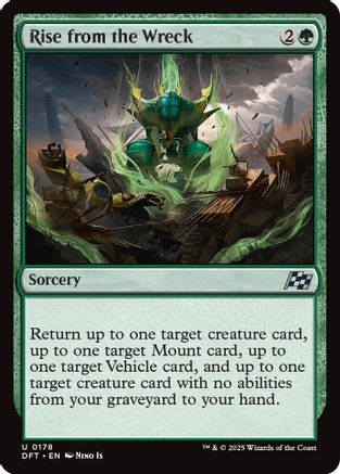 Rise from the Wreck (DFT-178) - Aetherdrift Foil [Uncommon]