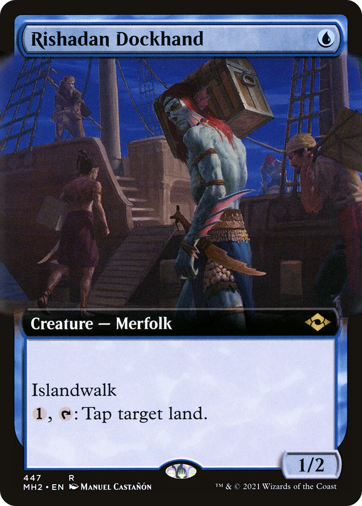 Rishadan Dockhand (MH2-447) - Modern Horizons 2: (Extended Art) Foil [Rare]