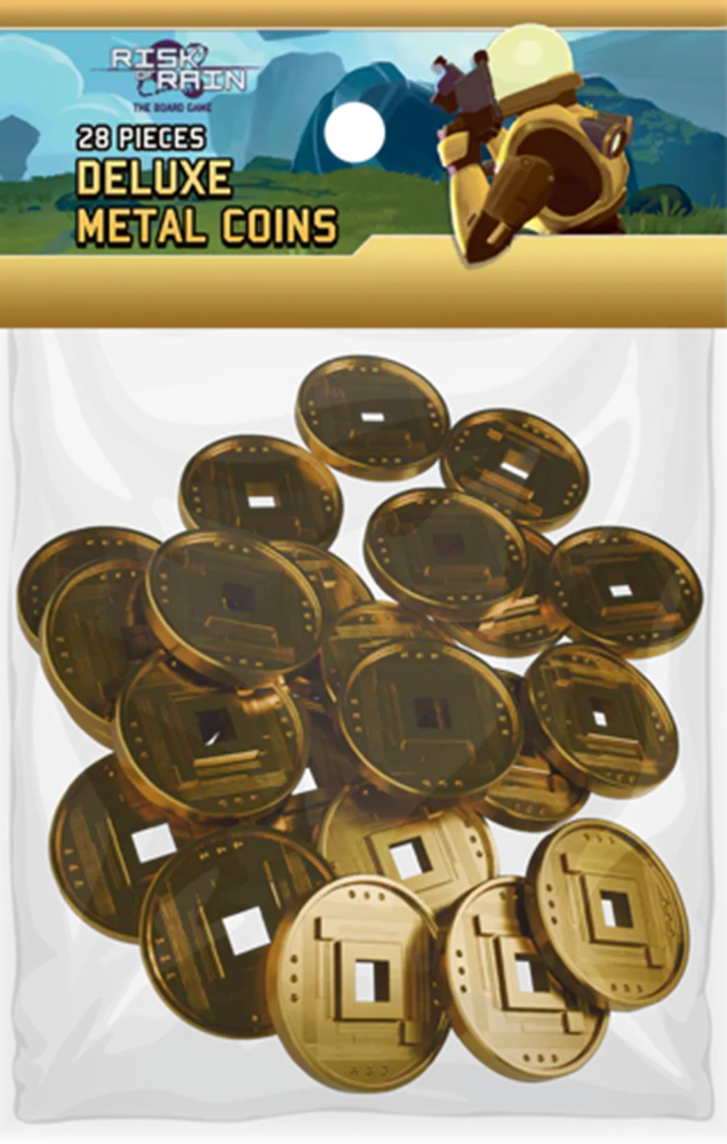 Risk of Rain: The Board Game Deluxe Metal Coins *PRE-ORDER*
